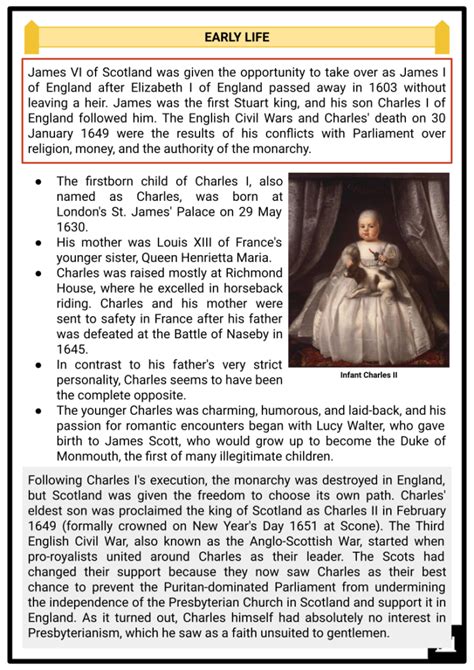 charles ii facts for kids